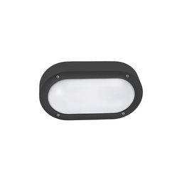 Basic LED zunanja stenska svetilka (Temno siva)