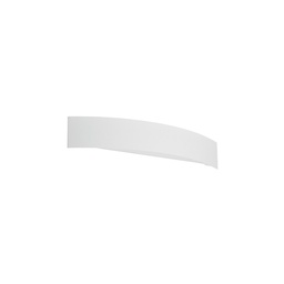 Curvé LED stenska svetilka (Bela, 39.5cm)