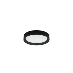 Tara Round Dimmable stropna svetilka (Črna, Ø31cm)