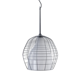 Cage Large  viseča svetilka (Bela, Črna)