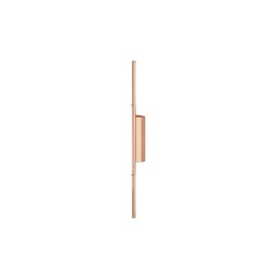 Link Double IP44 stenska svetilka (Satenasta bakrena, 61cm)