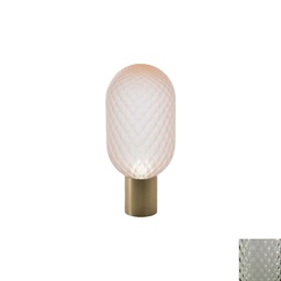Bloom 279.03. namizna svetilka (Sivo steklo (Il Fanale))