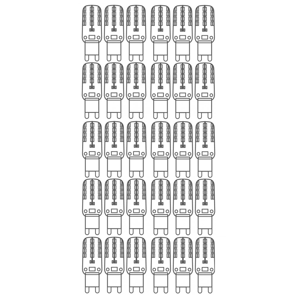 Nemo Lighting G9 led kit 2700K 30x 2,2W 200lm 230V | formasvetila.si