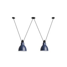 Les Acrobates de Gras N°324 XL viseča svetilka (Modra, Okrogel)