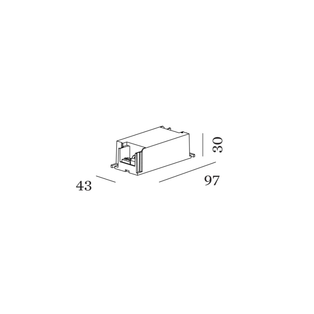 Wever &amp; Ducré DRIVER 700mA 28W 6-40V DALI-2 / PUSH DIM | formasvetila.si