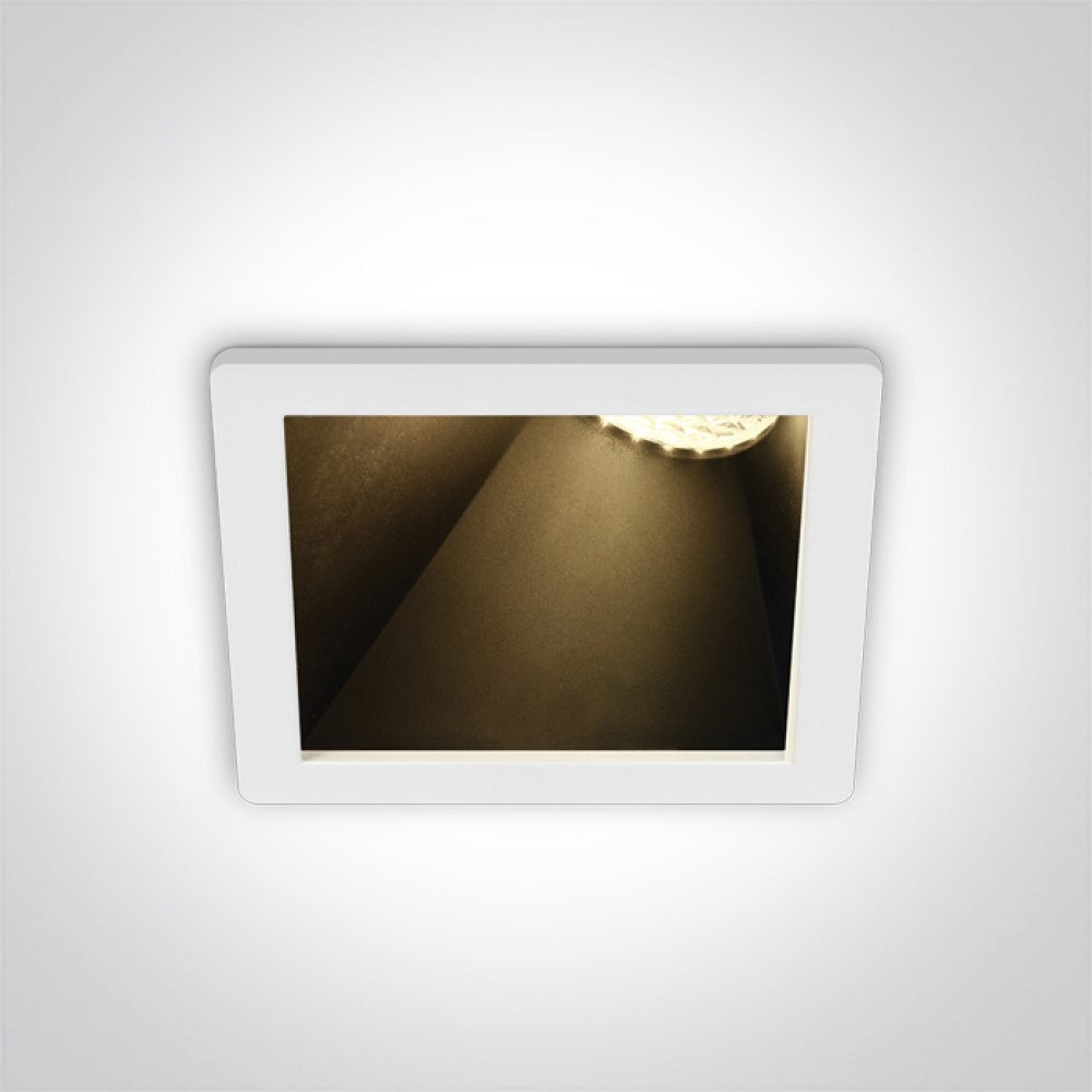 One Light Asymmetric Chill Out Range Square vgradna stropna svetilka | formasvetila.si