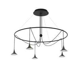 Unterlinden lestenec Ring (Aluminij, 2700K - toplo bela)