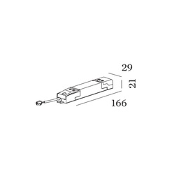 DRIVER 200mA 8W 10-40V DALI-2 / PUSH DIM  IP20 220-240VAC PRESET NFC