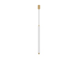 Flyra Vertical viseča svetilka (Šampanjec, 81cm, 2700K - toplo bela)
