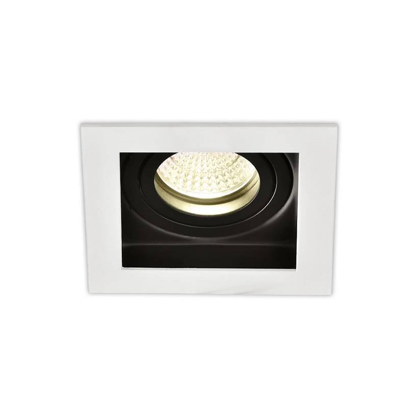 Acb San 3679/1 Recessed White, LED GU10 1x8W, CL.II | formasvetila.si