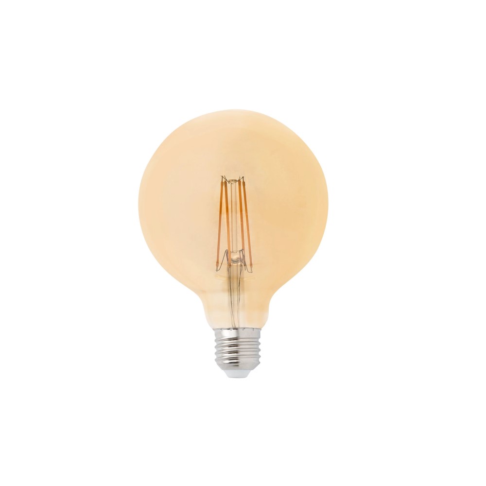Faro Barcelona BULB GLOBE FILAMENT LED AMBER E27 4W 2200K Ø125    | formasvetila.si