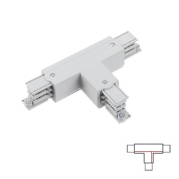 Left T connector 2 White