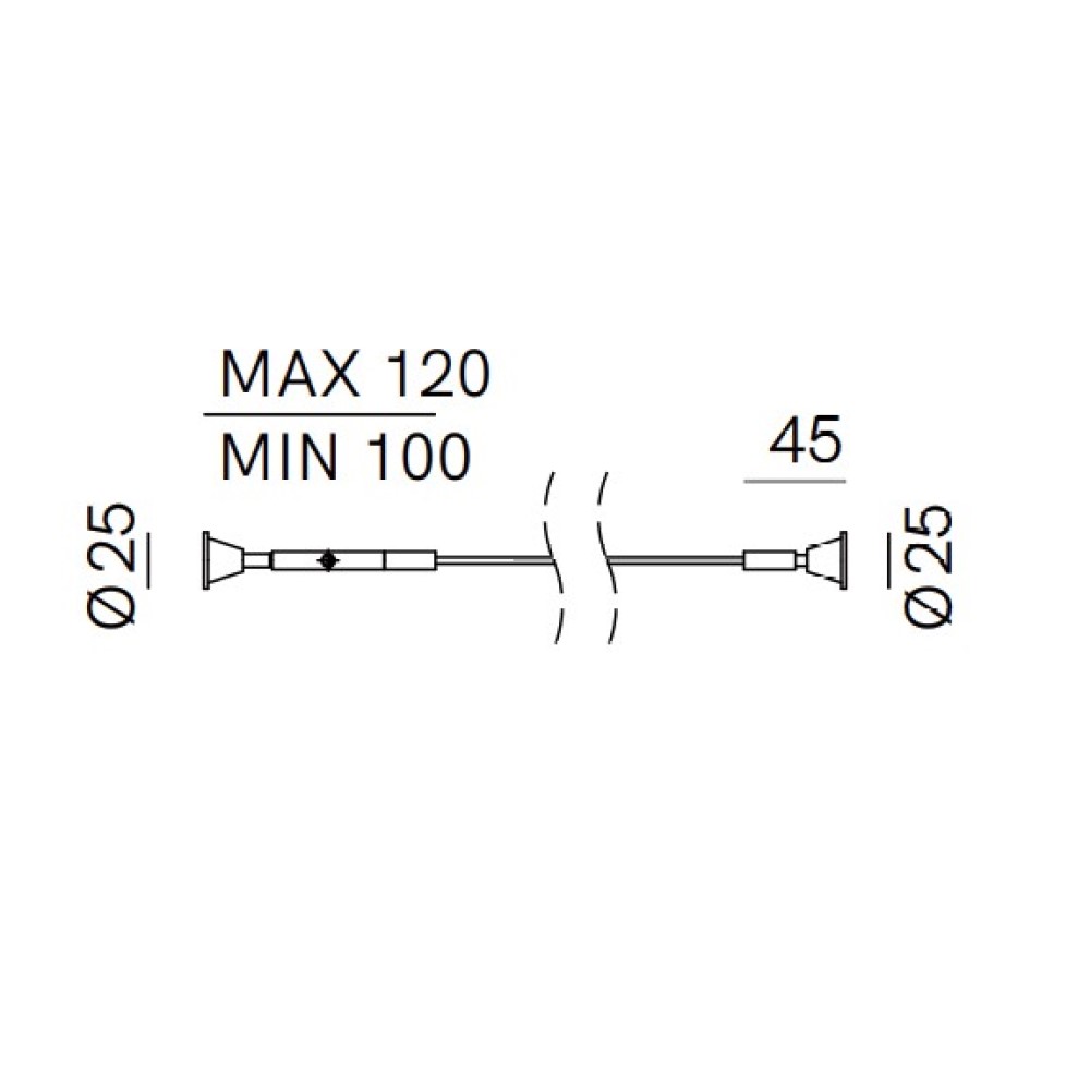 Il Fanale Kit za jeklenico do 5m ⌀3mm | formasvetila.si