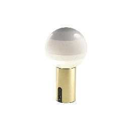 Dipping Light Portable namizna svetilka (White - Brushed Brass)