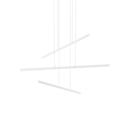 Straight_P3 viseča svetilka (Bela, 102.5cm)