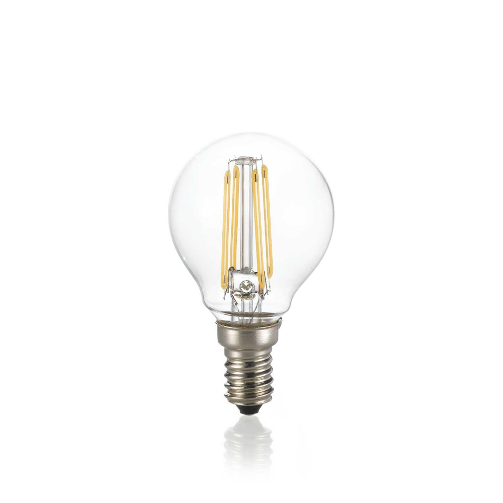 Ideal lux E14 LED SFERA 4W 3000K CRI80 TRASP | formasvetila.si