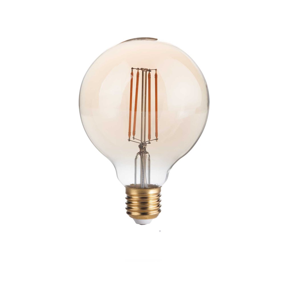 Ideal lux E27 GLOBO D095 04W 2200K CRI80 AMBRA | formasvetila.si