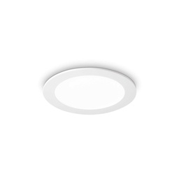 Groove Round stropna vgradna svetilka (Ø11.8cm, 3000K - toplo bela)