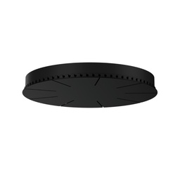 Multi chandelier 6 luminaires | wide slots 6x175mA | phase-cut dim | incl. driver black