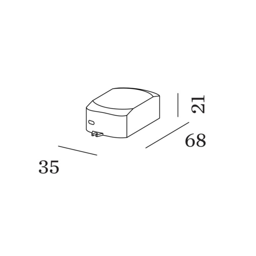 Wever &amp; Ducré DRIVER 350mA 6W 3-22V NON DIM | formasvetila.si