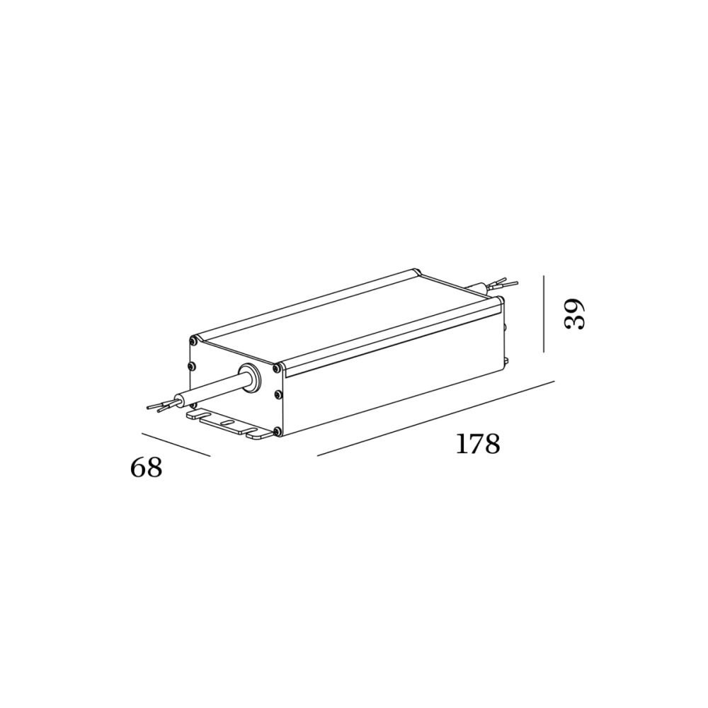 Wever &amp; Ducré DRIVER 24V 100W NON DIM | formasvetila.si