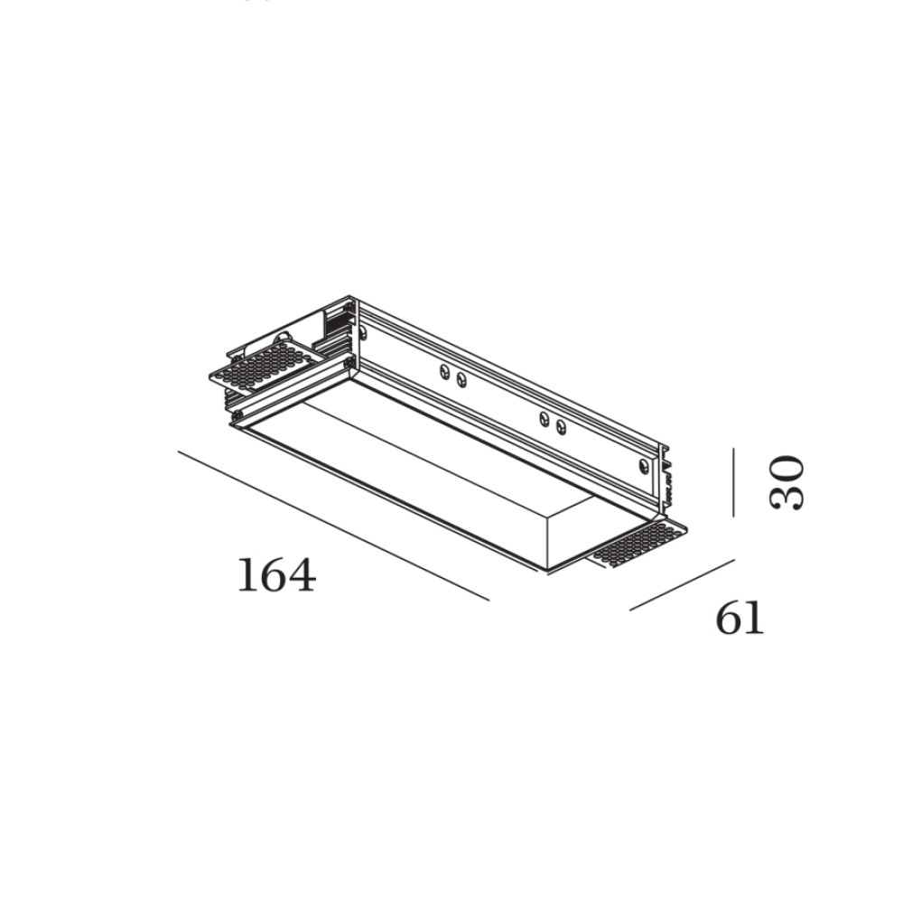 Wever &amp; Ducré STRANGE PETIT 3.0 ALUMINIUM PLASTER KIT | formasvetila.si