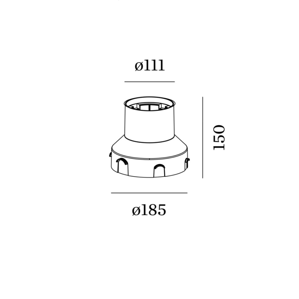 Wever &amp; Ducré MAP/CHART 1.2 RECESSED GROUND HOUSING | formasvetila.si