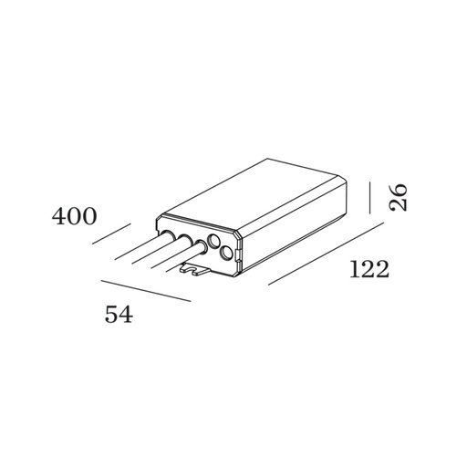 Wever & Ducré DRIVER 350mA 17W 2-49V NON DIM | formasvetila.si