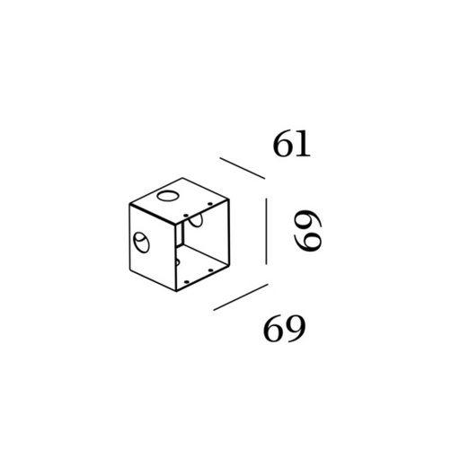 Wever & Ducré ORIS / RETO 0.8 CONCRETE HOUSING | formasvetila.si