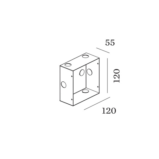 Wever & Ducré ORIS / RETO 1.3 CONCRETE HOUSING | formasvetila.si