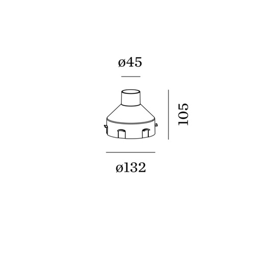 Wever & Ducré MAP/CHART 0.6 RECESSED GROUND HOUSING | formasvetila.si