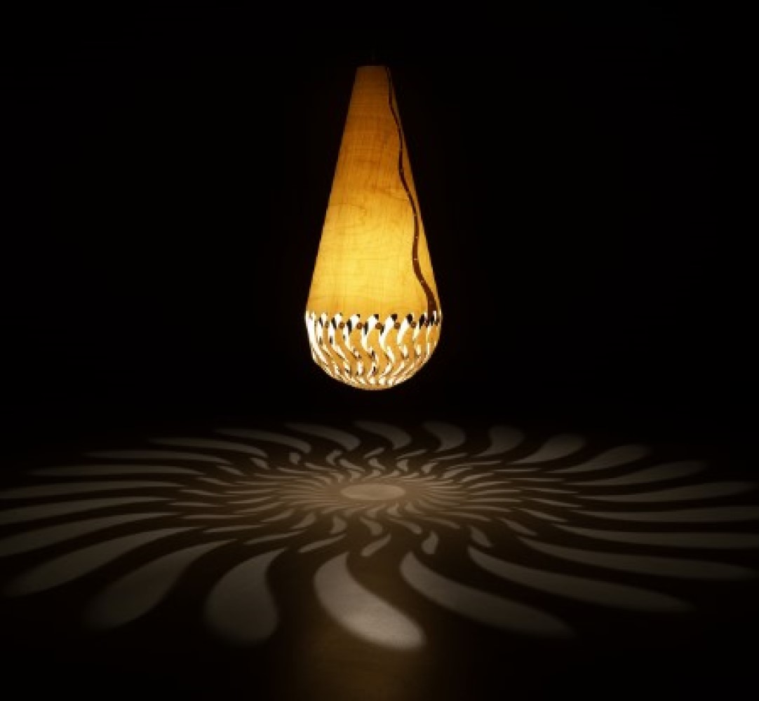 David Trubridge Basket of Light - Wave viseča svetilka | formasvetila.si