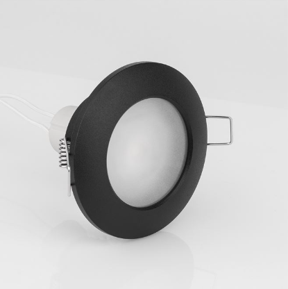 TEX black GU10 1x10 Watt IP44 
