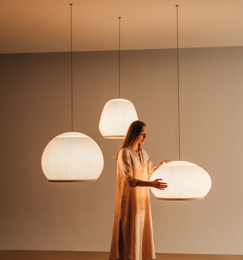 Vibia Knit 7455 viseča svetilka | formasvetila.si