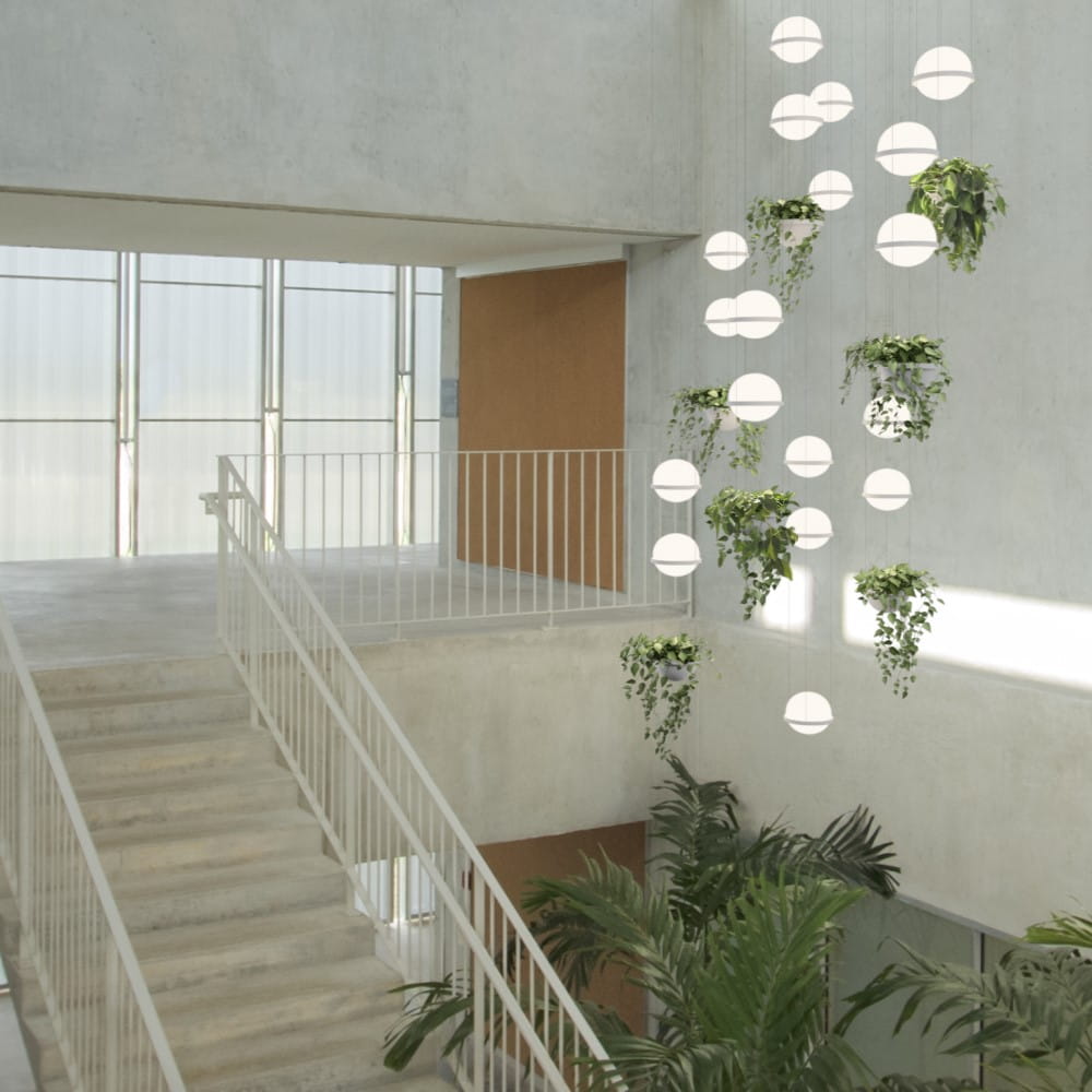 Vibia Palma 3728 viseča svetilka | formasvetila.si
