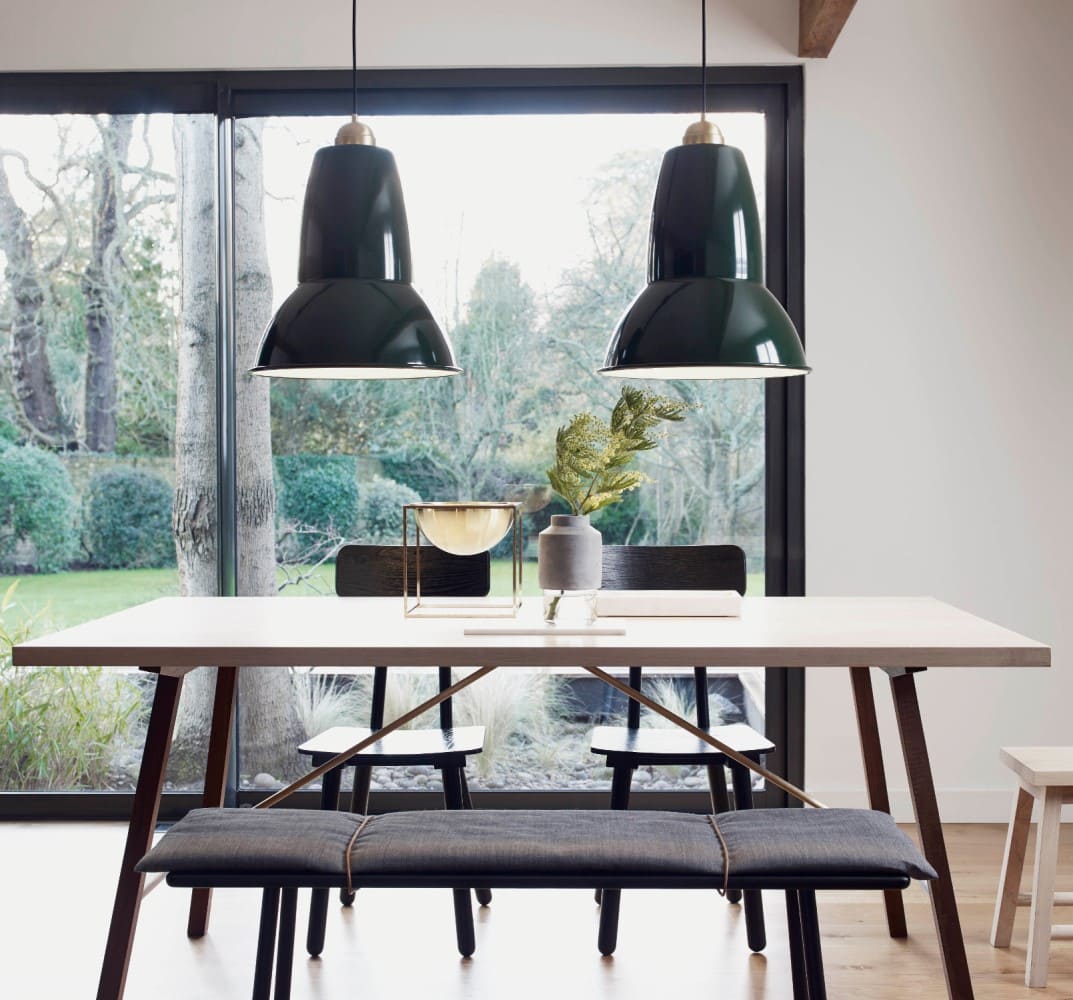 Anglepoise Original 1227 Giant Brass viseča svetilka | formasvetila.si
