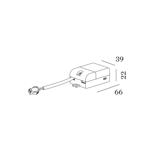 Wever & Ducré DRIVER 350mA 6W 8.6-18V NON DIM | formasvetila.si