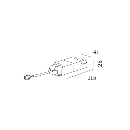 DRIVER 350mA 10W 13-26V PHASE CUT DIM
