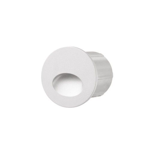 CIRCE White Aluminium LED 3 Watt 170Lm 220-240 Volt 50Hz 3000K IP54 D: 7 H: 6.5 cm Cut Out: 5.5 cm