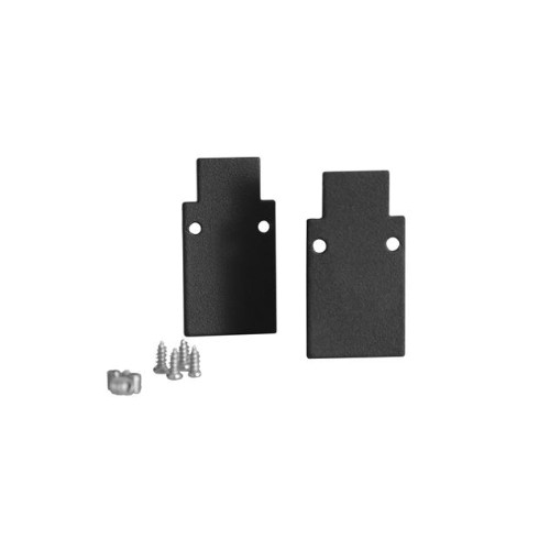 CAP End Cap For Black AluminiumL: 4.1 W: 2.1 H: 1.5 cm