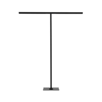 GAL Sandy Black Aluminium LED Up 45 Watt 4050Lm Down 15 Watt 1350Lm Dimmable Downside 3000K 230 Volt IP20 CRI>90 UGR
