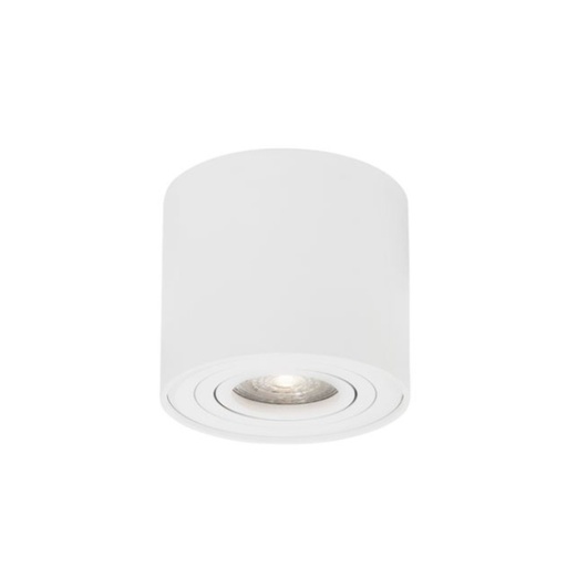 GOZZANO Sandy White Aluminium LED GU10 1x10 Watt IP20 220-240 Volt Bulb Excluded D: 8 H: 9 cm