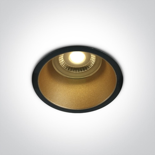 Semi Trimless Dark Light Aluminium vgradna stropna svetilka