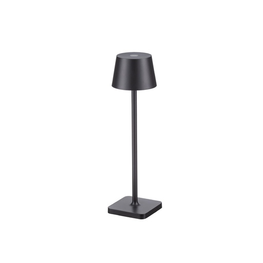 Portable table lamp, Material: Sandy Black Die-Casting Aluminium &amp; Polycarbonate Frost