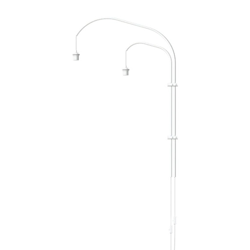 Umage Willow wall hanger double white H 123 cm | formasvetila.si