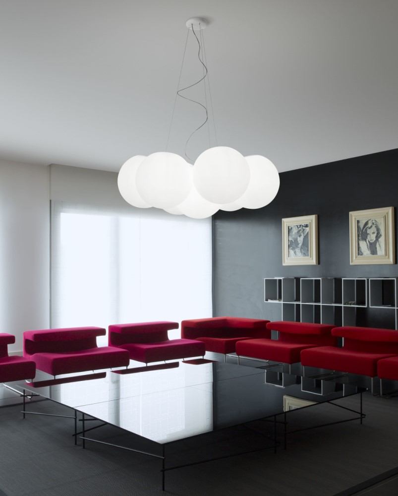 Linea Light Collection Oh! E27 7 viseča svetilka | formasvetila.si