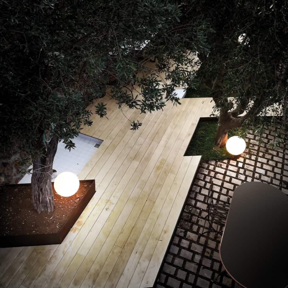 Linea Light Collection Oh!_FL65 LED zunanja talna svetilka | formasvetila.si