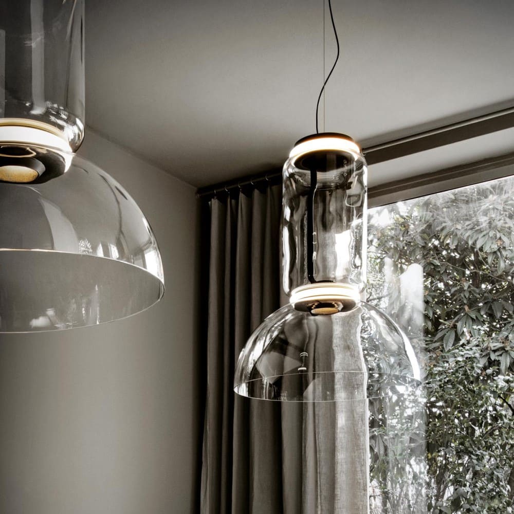 Flos Noctambule Low Cylinders & Bowl viseča svetilka | formasvetila.si