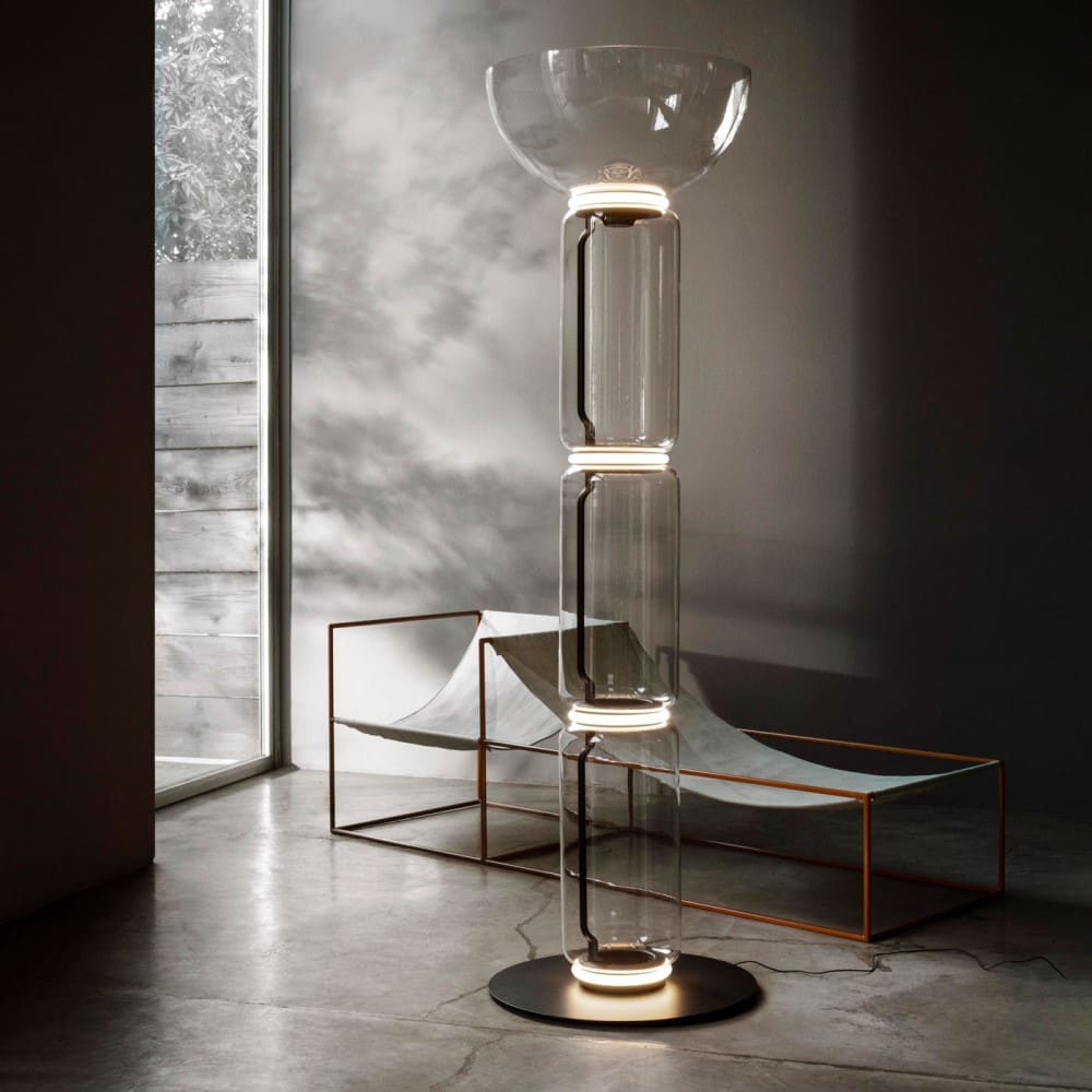 Flos Noctambule 3 High Cylinders & Bowl stoječa svetilka | formasvetila.si