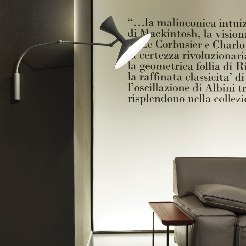 Nemo Lighting Lampe de Marseille Mini stenska svetilka | formasvetila.si